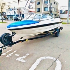 【※値下げ】プレジャーボート　機関良好ベイライナーカプリ