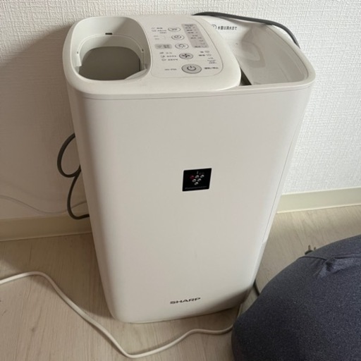 定価13800円　シャープ 加湿器 ハイブリッド 給水かんたん レギュラータイプ プラズマクラスター 7000 ホワイト HV-P55-W
