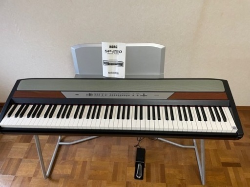 中古美品KORG コルグ　SP-250 88鍵盤、上位モデルに採用されるRH3鍵盤 中古美品KORG コルグ SP-250 88鍵盤、上位モデルに採用されるRH3鍵盤
