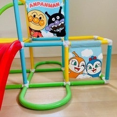 アンパンマン　すべり台　ジャングルジム【折りたたみ式】の画像