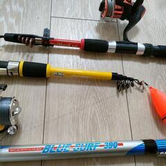 お取引中🛟釣り具セット🐟７月限定価格🌊釣り竿🎣バッカン🛟仕掛け🌊初心者向け🛟ルアー🚤サビキの画像