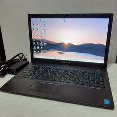 iiyama　NOTEBOOK　15インチ　i5　8GB　SSD（256）　カメラ　Office2021　Wi-Fi　マルチ　テンキー付き　Windows11　