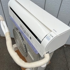 ■日立 エアコン 6畳用 2018年製 RAS-AJ22H(W)■HITACHI 2.2kw 白くまくん 単相100V 新冷媒R32の画像