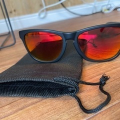 OAKLEY オークリー　フロッグスキン　ミラーレンズ　訳ありの画像