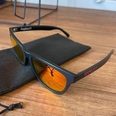 OAKLEY オークリー　フロッグスキン　ミラーレンズ　訳あり