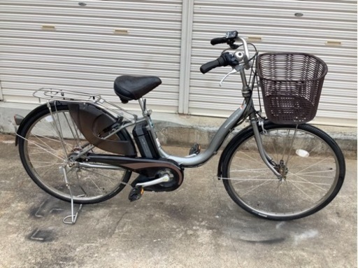 115 ヤマハ新機種電動アシスト自転車pasnatura26インチグレーアルミボディー