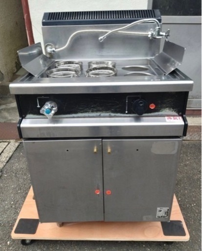 【動確済み】タニコー 業務用 ゆで麺器 N-TU-60 都市ガス 茹で麺器 600×620×800 ラーメン うどん パスタ 厨房機材 店舗用品 tanico 大阪
