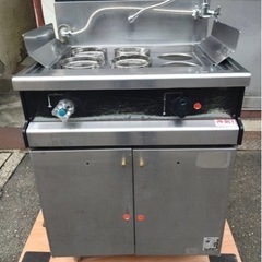 【動確済み】タニコー 業務用 ゆで麺器 N-TU-60 都市ガス 茹で麺器 600×620×800 ラーメン うどん パスタ 厨房機材 店舗用品 tanico 大阪