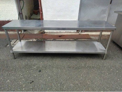 業務用 コンロ台 作業台 調理台 幅1800×奥行450×高さ650 キッチン 用品 店舗 居酒屋 飲食店 ガス台 厨房用品 店舗用品 厨房機器 大阪発