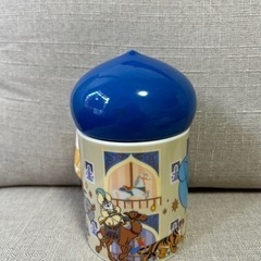 希少品　新品未使用　ディズニーシー購入　アラジンマグカップ　フタ付き　の画像