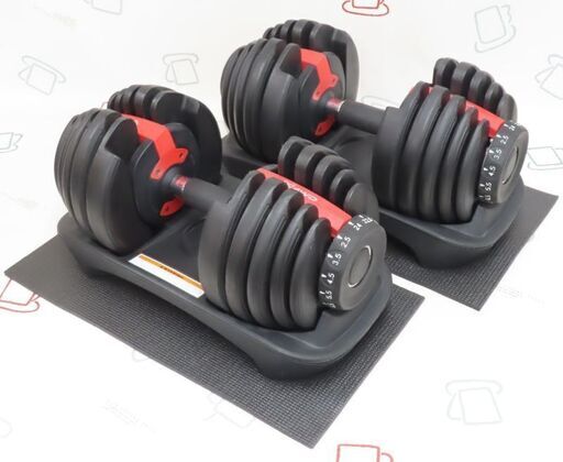 ♪4WD 可変ダンベル 24kg×2 札幌♪
