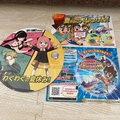 【差し上げます】チャレンジタッチ2年生　DVD＆うちわ