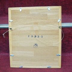  本物 本間武男 シルクスクリーン ラベンダー AP版 額装 サインあり 版画 孔版画 孔版印刷 ウォールアート アーティストプルーフ 札幌市 の画像