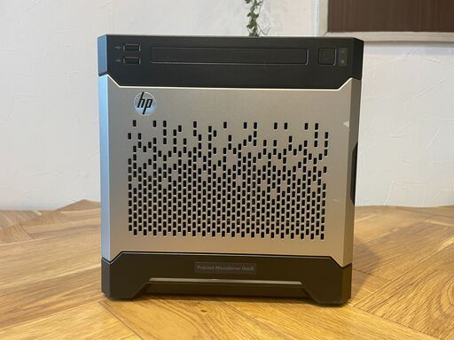 【値下げ】HP製 ProLiant MicroServer GEN8 キューブ型サーバー【管理番号S003】