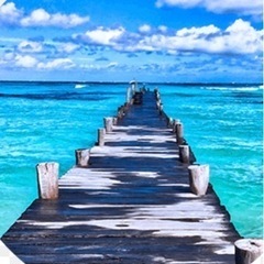 ７月５日(水)１３時に海中道路渡った島の海に行きませんか？？