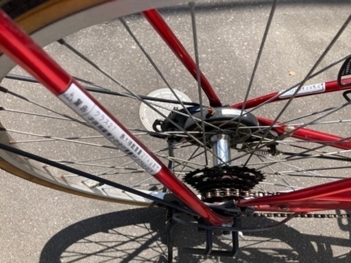 6段切替シティーサイクル
