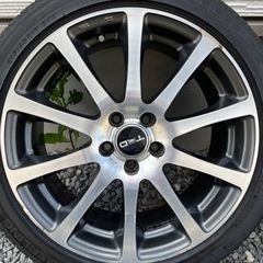 プリウス　TRD 国産タイヤセット　215/45R17の画像