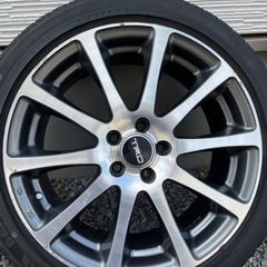 プリウス　TRD 国産タイヤセット　215/45R17の画像