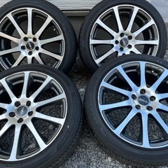 プリウス　TRD 国産タイヤセット　215/45R17
