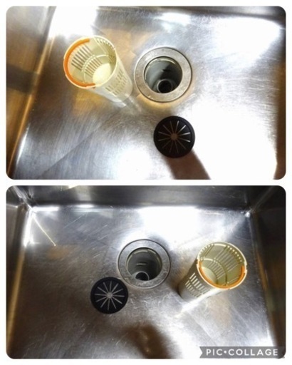 (1032-0) 業務用 ステンレス 2槽シンク W1200D600H800BG90 中古品 二槽 2層 流し台 厨房 飲食店 お引き