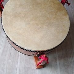 極上　和太鼓　平太鼓　専用バッグ　バチありの画像