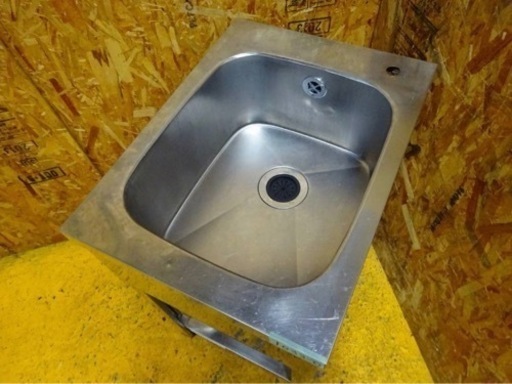 (1033-0) azuma アズマ 業務用 ステンレス 1槽シンク W450D600H800 中古品 一槽 1層 流し台 厨房 飲食