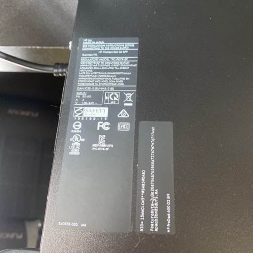 デスクトップPC 