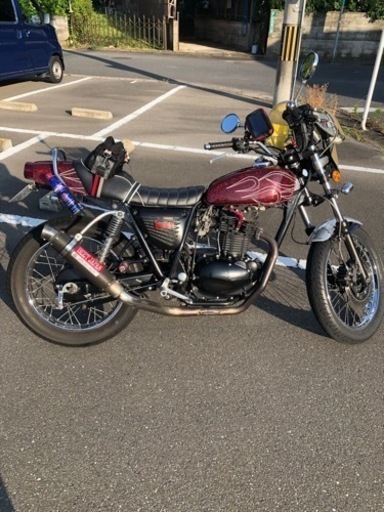 250TR カワサキ　キャブ車