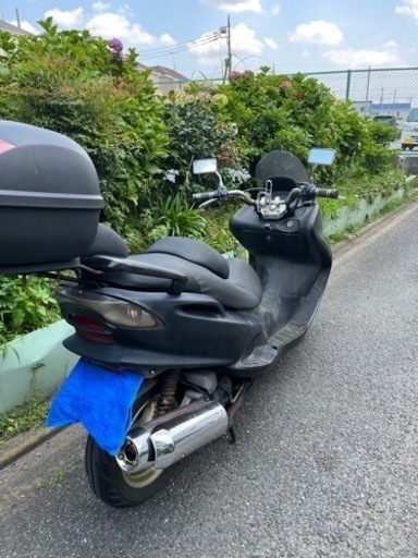 マジェスティ125  5CA  キャブ車　小型二輪マッドブラック