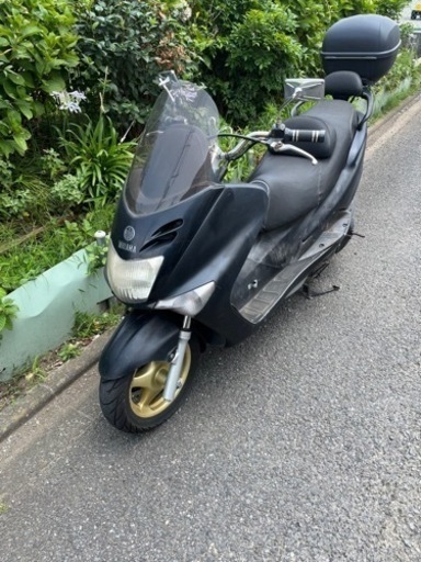 マジェスティ125  5CA  キャブ車　小型二輪マッドブラック