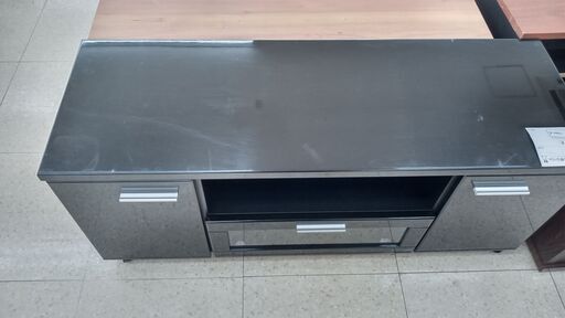★ジモティ割あり★  テレビ台 黒 H51×D41×W119 クリーニング済み TJ1293