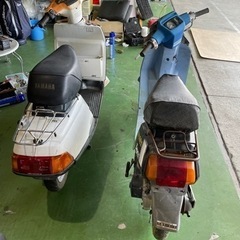 レストアベース車　原付　2台セット　の画像
