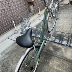 自転車　パンク済み　ジャンク品