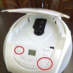 TDK ポータブル CDラジオ CD Radio SP-CD8211 ホワイト ☆ 札幌市 北区 屯田 の画像