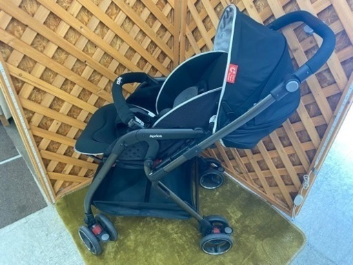 【愛品館 江戸川店】アップリカ オプティアAB 2017年発売 ベビーカー ID:110-024152-007