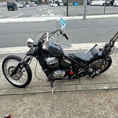 チョッパーバイク  バルカン400 vn400