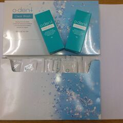 オーデントクリアホワイト とクリアウォッシュ+追加 クリアウォッシュ