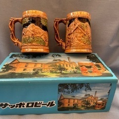 ビールジョッキ　サッポロビールの画像