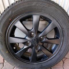 ヨコハマ アイスガードIG60 155/65/14 2021年製 ダイハツ純正アルミ