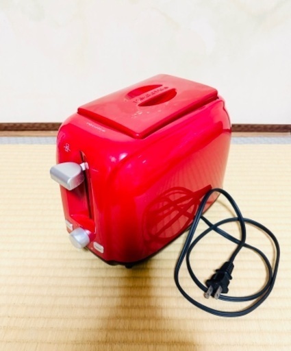 レコルト　ポップアップトースターマタン　赤