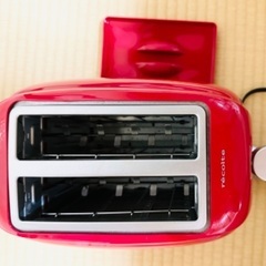レコルト　ポップアップトースターマタン　赤の画像
