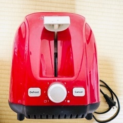 レコルト　ポップアップトースターマタン　赤の画像