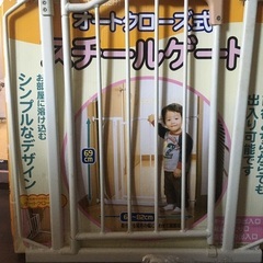 幼児用 スチールゲートの画像