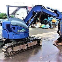 【ご成約済】日立油圧ショベルEX30UR-3 ハサミ付の画像