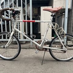 ミニベロ 自転車 差し上げます 状態悪 後輪パンク 変速効かない...