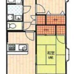 💙💙《2LDK》深谷市🐻鍵交換無料！二人入居ОK！宅配ボックス有...