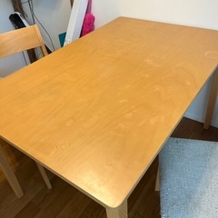 無料　ニトリ　120×78×70 ダイニングテーブル　20日に粗...