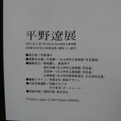 平野遼展 図録の画像