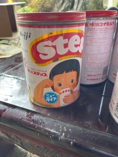 昭和58年の明治缶