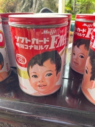 昭和58年の明治缶